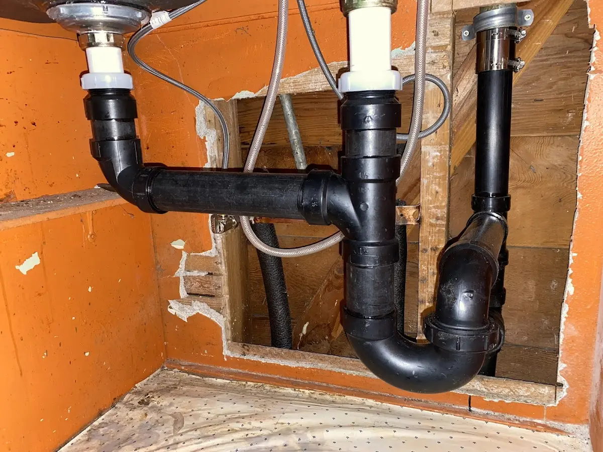 Professional Repiping Services equipment and tools on the job in Oxford